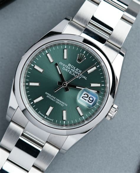 floral motif rolex|rolex datejust 36 mint green.